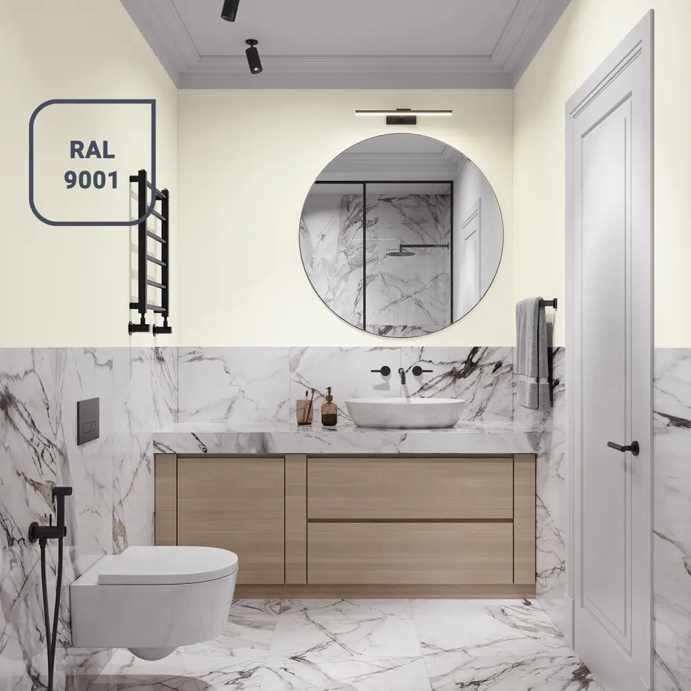 Краска Tikkurila Euro-20 для влажных помещений, белая матовая 0.9 л 12355087 STLM-0001942 - Вид №10