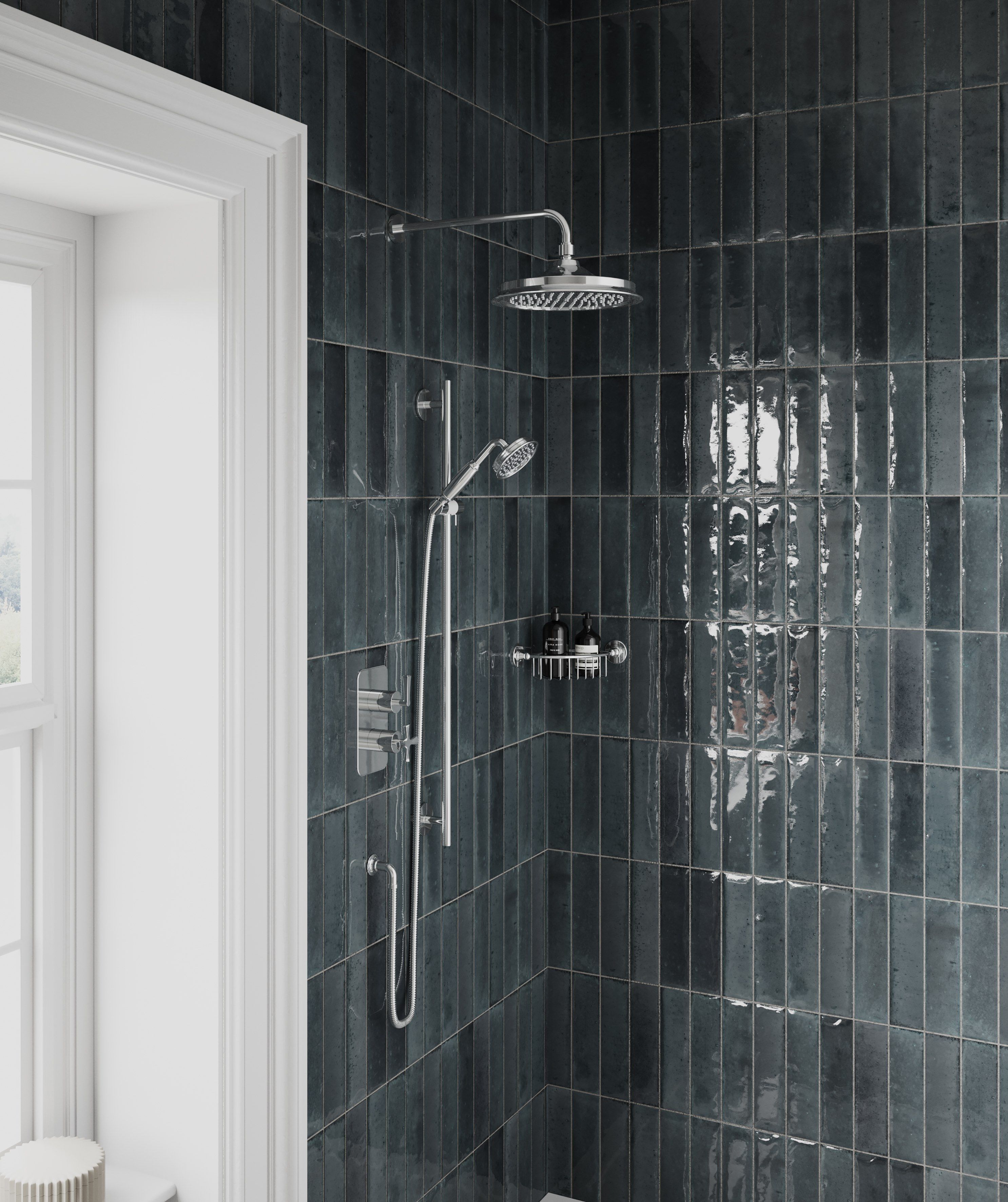 Набор для душа с 2 отверстиями и пластиной Burlington RIVIERA ARCH-00047799 - Вид №3