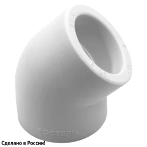 Угол 45° Ростерм 20 мм полипропилен