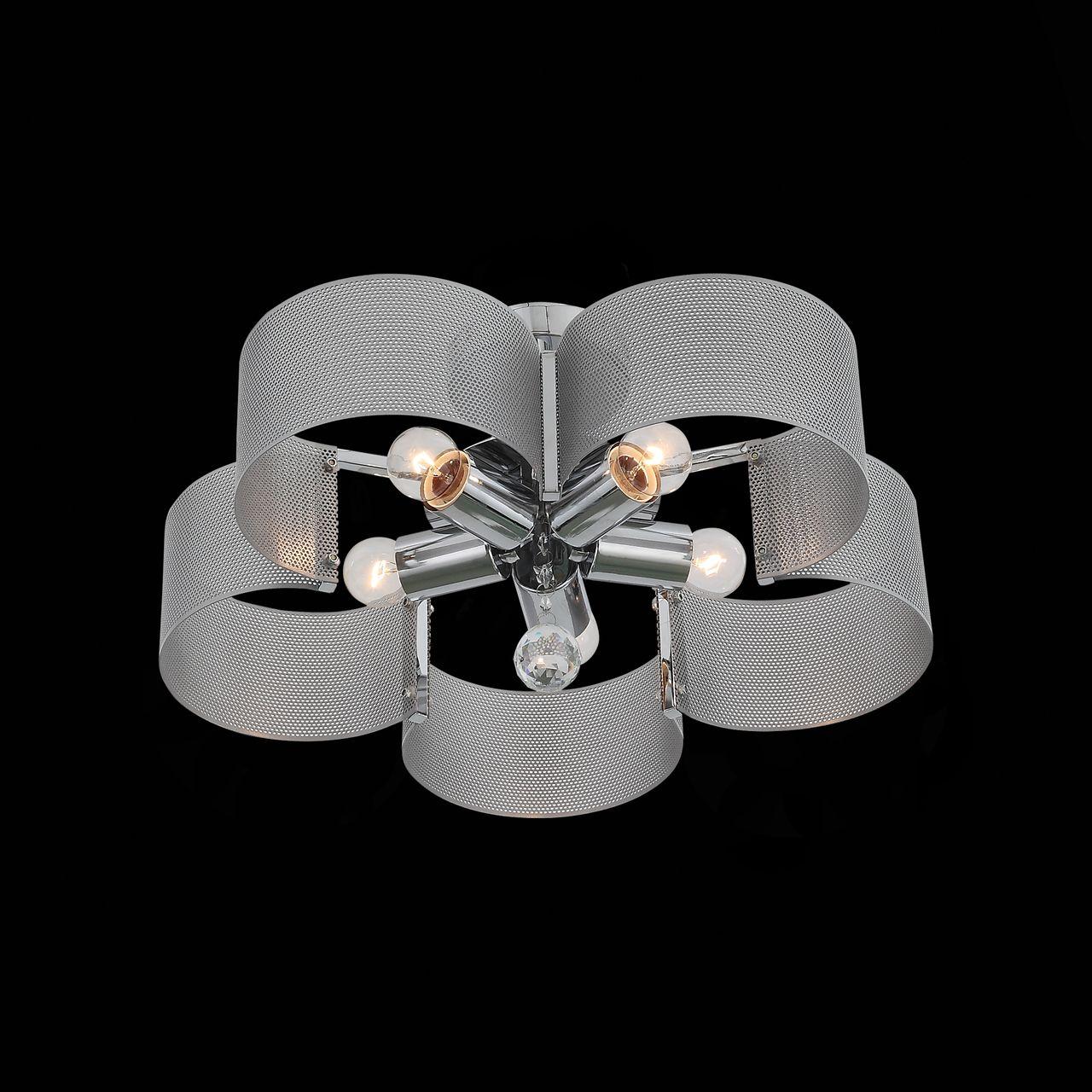 Потолочная люстра ST Luce Grilia SLE121.112.05 ST LUCE GRILIA 222784 Серебро  - Вид №3