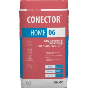Клей для плитки Daüer Conector Home 06 25 кг