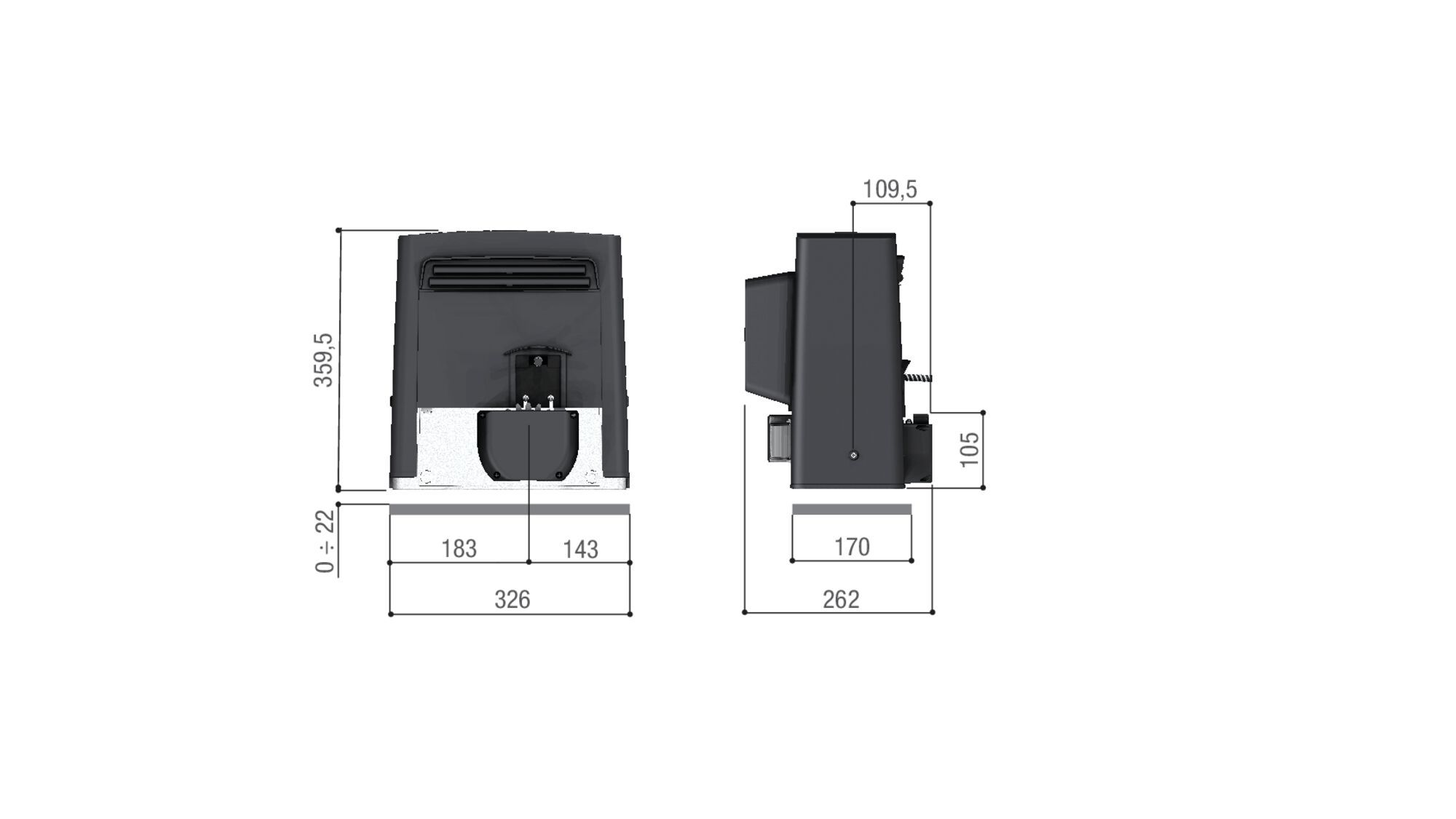 Автоматизация ворот CAME BK ARCH-00111904 - Вид №2