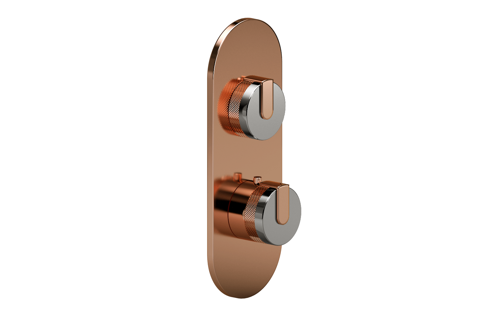 E-8026-R1PCE0-L1RG-RG-T Планка M-Series с 2 ручками - Внешняя часть GRAFF MOD+