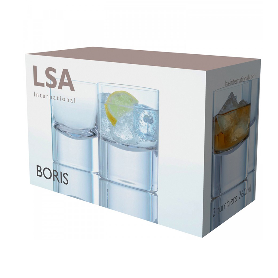Набор из 2 стаканов Boris 250 мл LSA International G00809992 - Вид №4