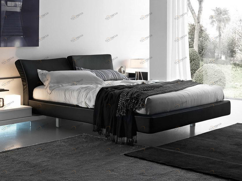 Presotto Кровать двуспальная с обивкой Reflex | letto sun-id-1371952