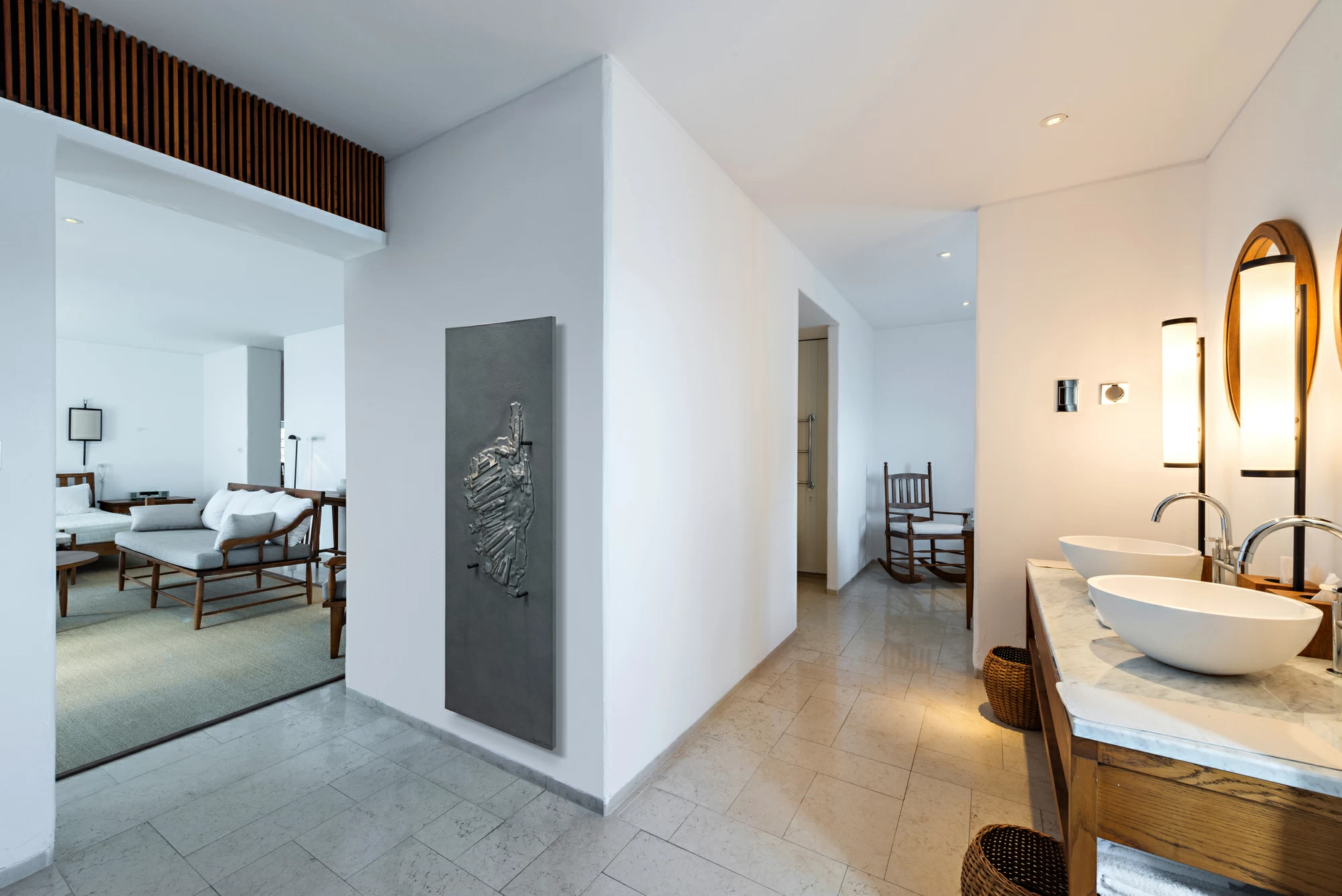 Водяной радиатор 200 x 50 cm Fleur d’eau Cinier  500 Вт sun-id-1218133 - Вид №1