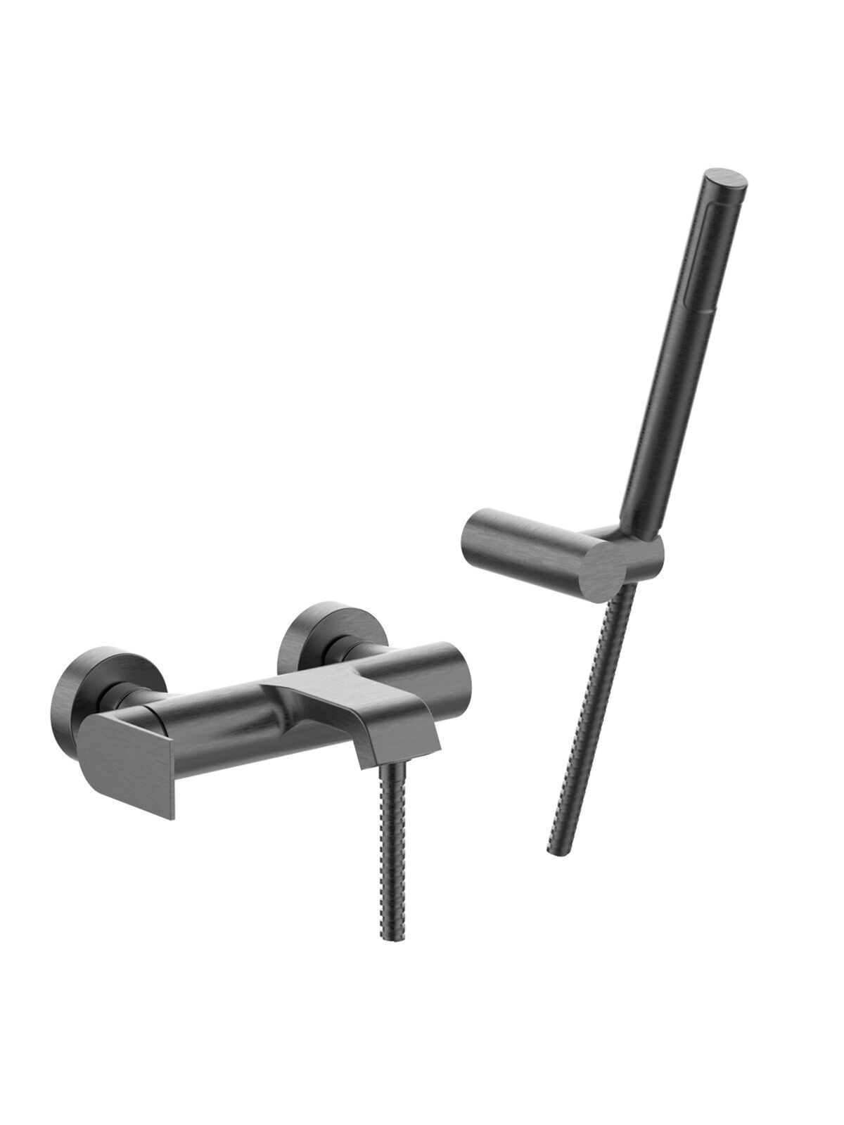 Настенный смеситель для ванны с ручным душем Rubinetterie Frattini Птолемей ARCH-00068297 - Вид №4