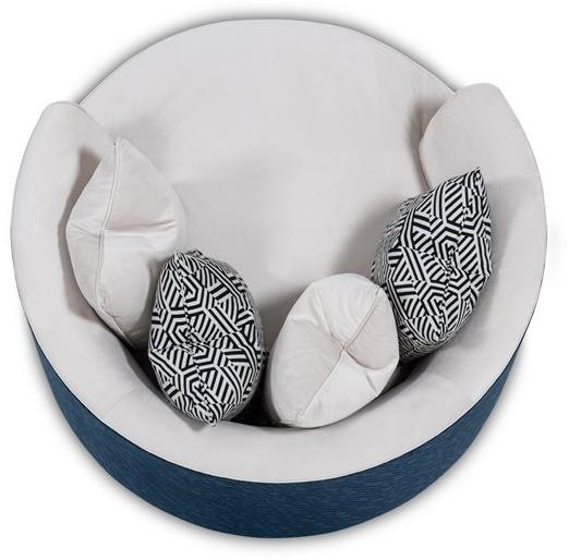 Stylish Club Мягкое бархатное кресло с подлокотниками Empire Scf.e09 - Вид №2