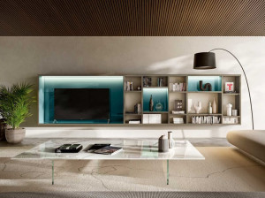 Секционная оборудованная стена