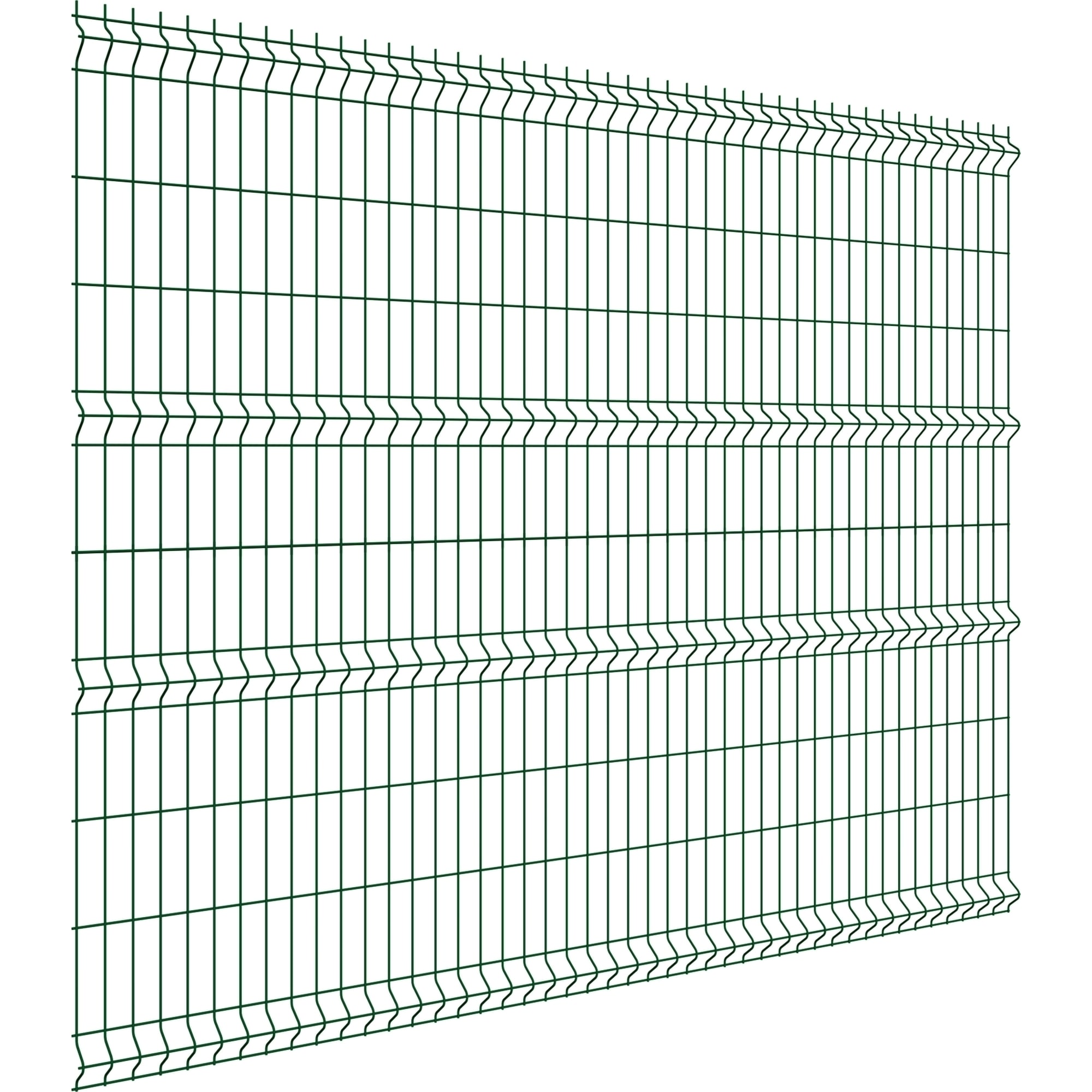 81990730 3D панель Profi для забора 2.03х2.5 м оцинкованная сталь зеленый Santreyd 