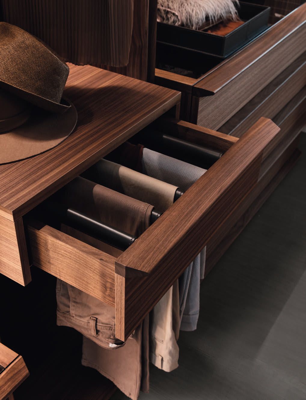 Деревянная секционная гардеробная Porada Soul ARCH-00082275 - Вид №3