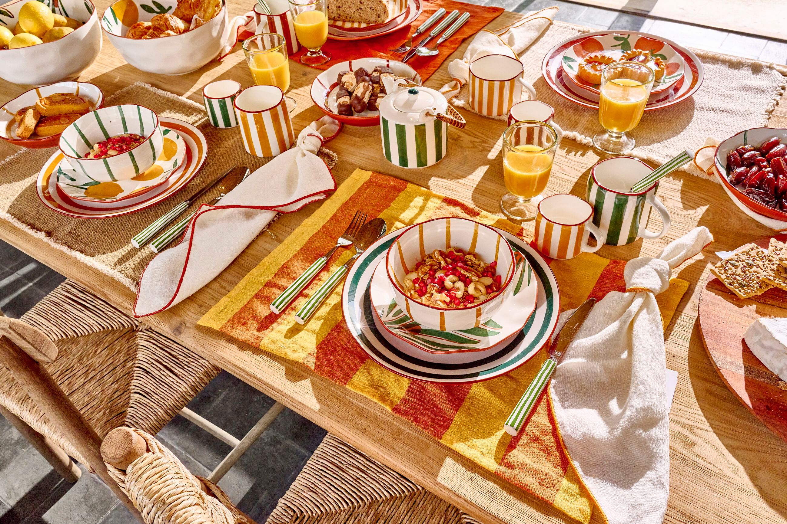 Прямоугольная льняная салфетка POMAX Cirque Magique ARCH-00113675 - Вид №8