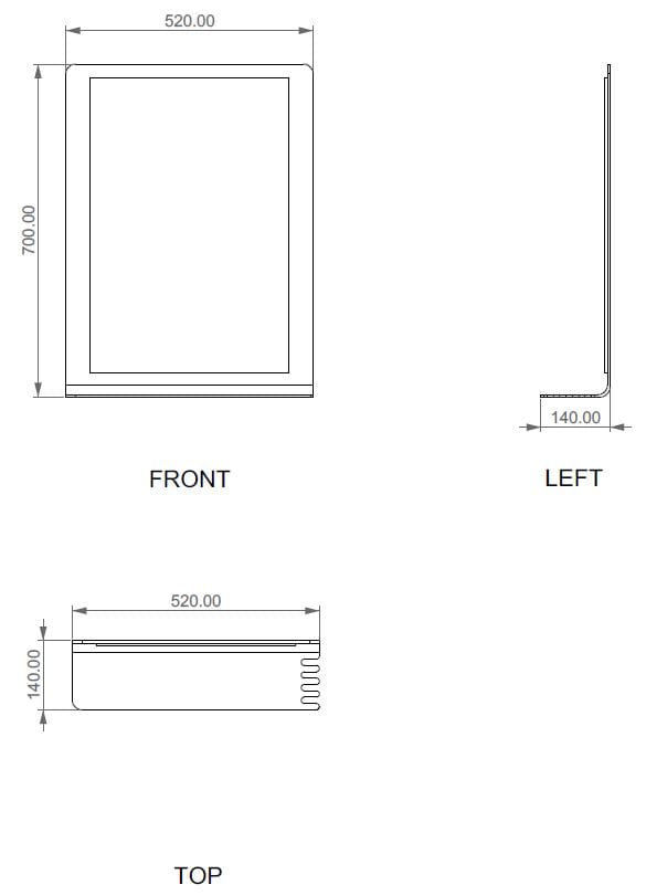 Алюминиевый напольный двойной умывальник GSG Ceramic Design METALLIC ARCH-00140191 - Вид №2