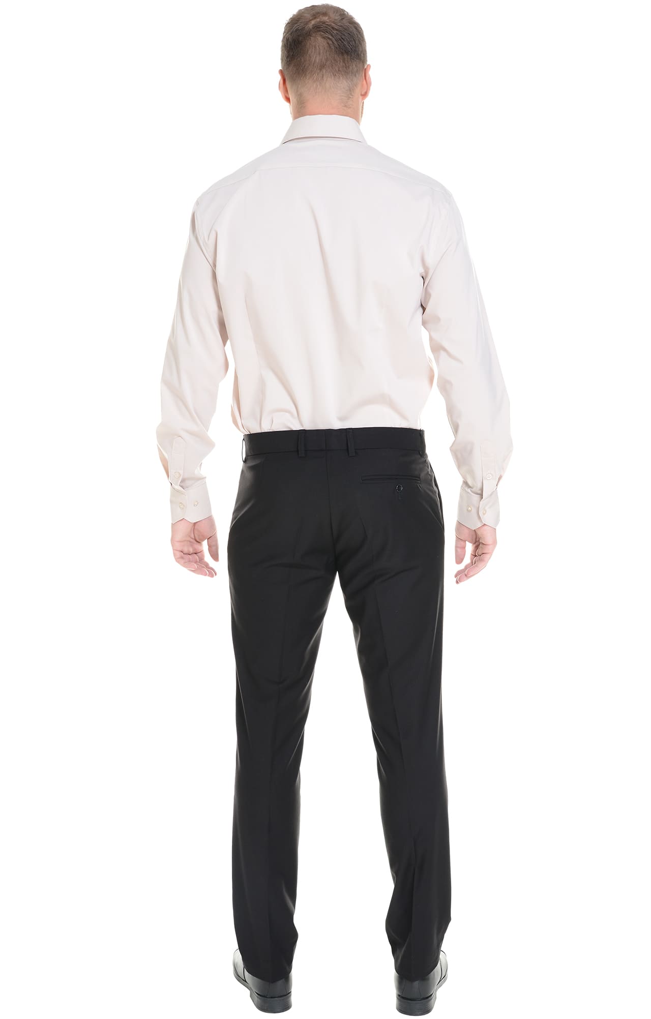 62443 Рубашка мужская  beige El-Risto  Корпоративная одежда  размер 42/176-182  - Вид №5