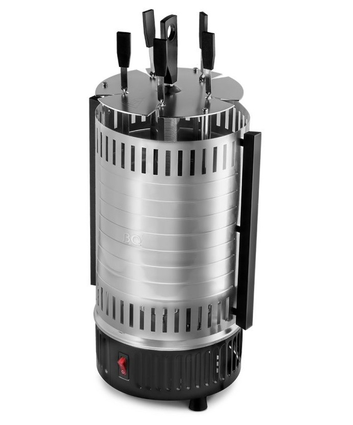 9905720 Электрошашлычница BQ BBQ1000 серебристый STDN-0023689