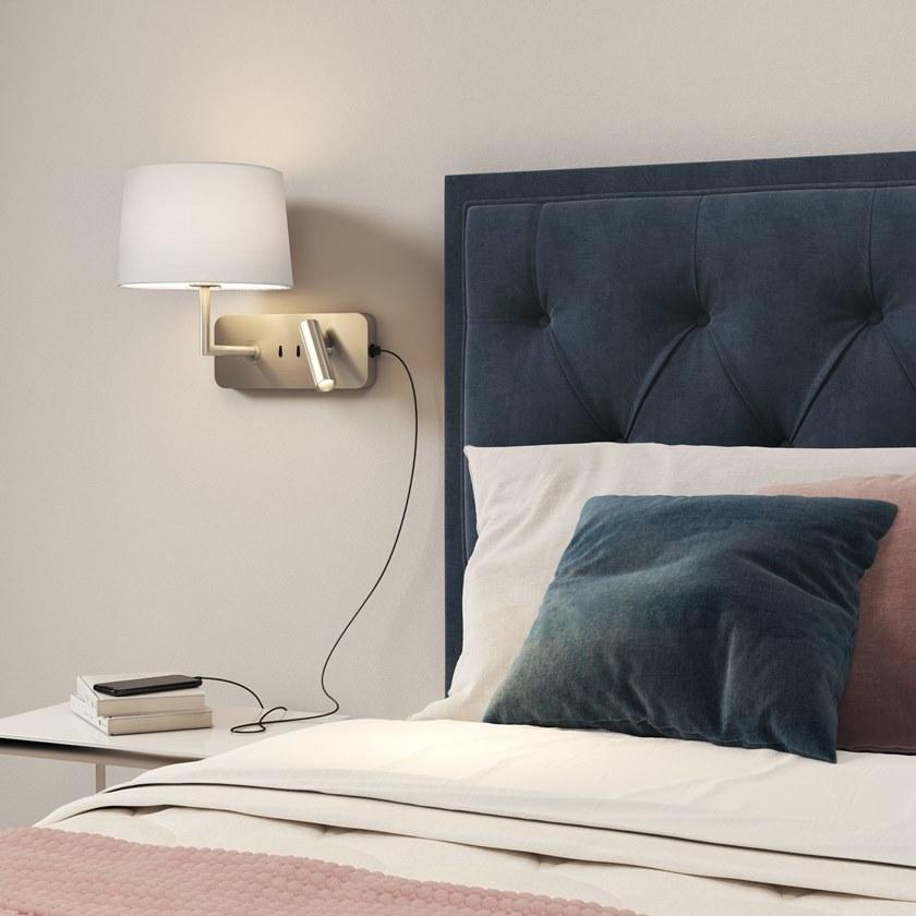 Astro Lighting Светодиодная лампа для чтения из металла с usb  1406012 / 1406013 / 1406014  - Вид №12