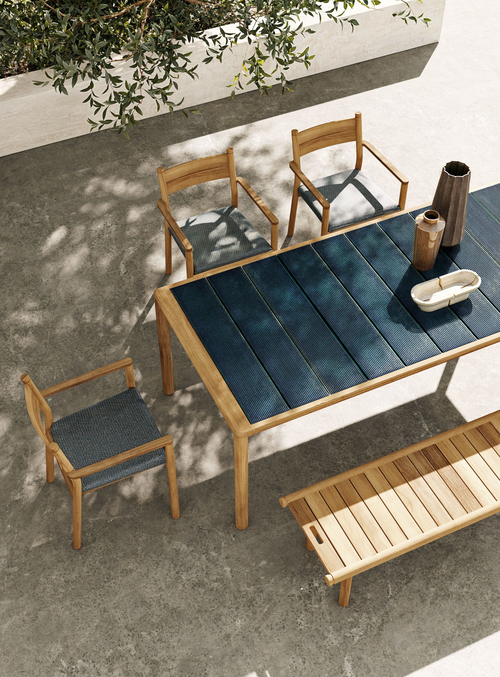 Деревянная садовая скамейка Atmosphera Панама ARCH-00094182 - Вид №2