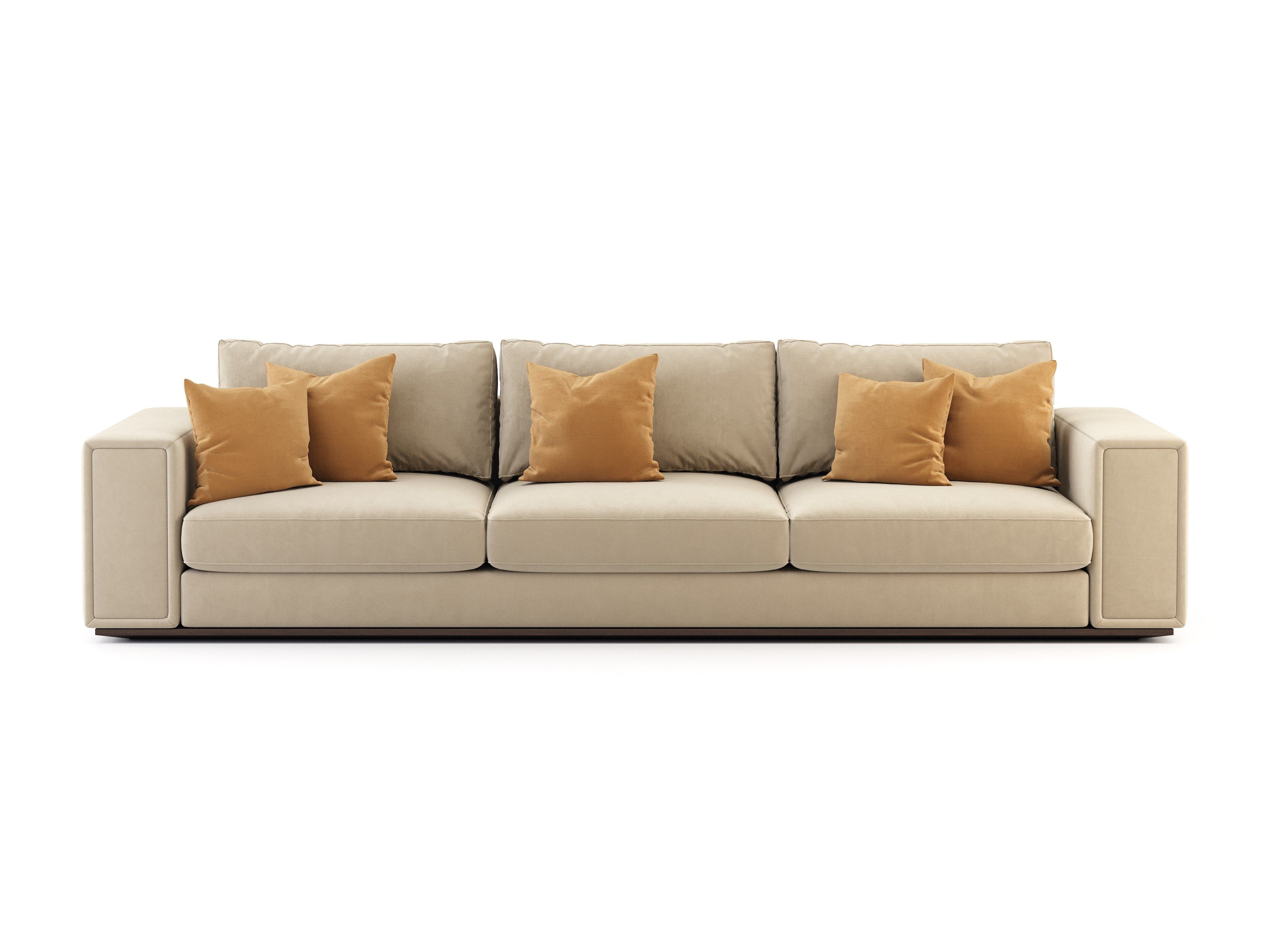 3-местный бархатный диван Stylish Club Sublime ARCH-00139992