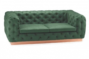 Mambo Unlimited Ideas Стеганый диван из 2-местной ткани