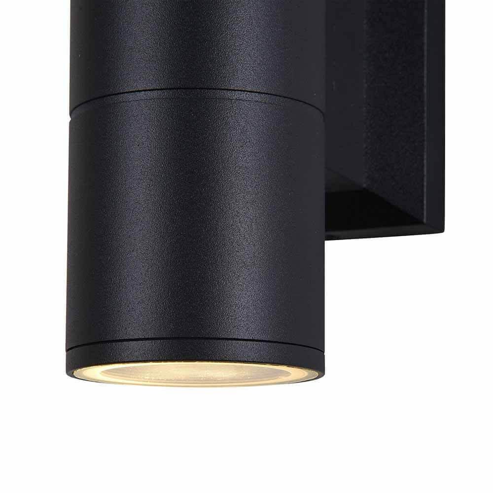 Уличный настенный светильник чёрный 18 см Maytoni Bowery O574WL-02B MAYTONI BOWERY 00-3897859 Черный - Вид №3