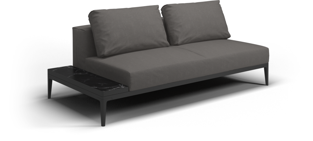 Grid Left / Right End Table Unit  Gloster Сидение Grid