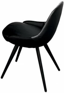 Sovet italia Мягкое кожаное кресло Cadira