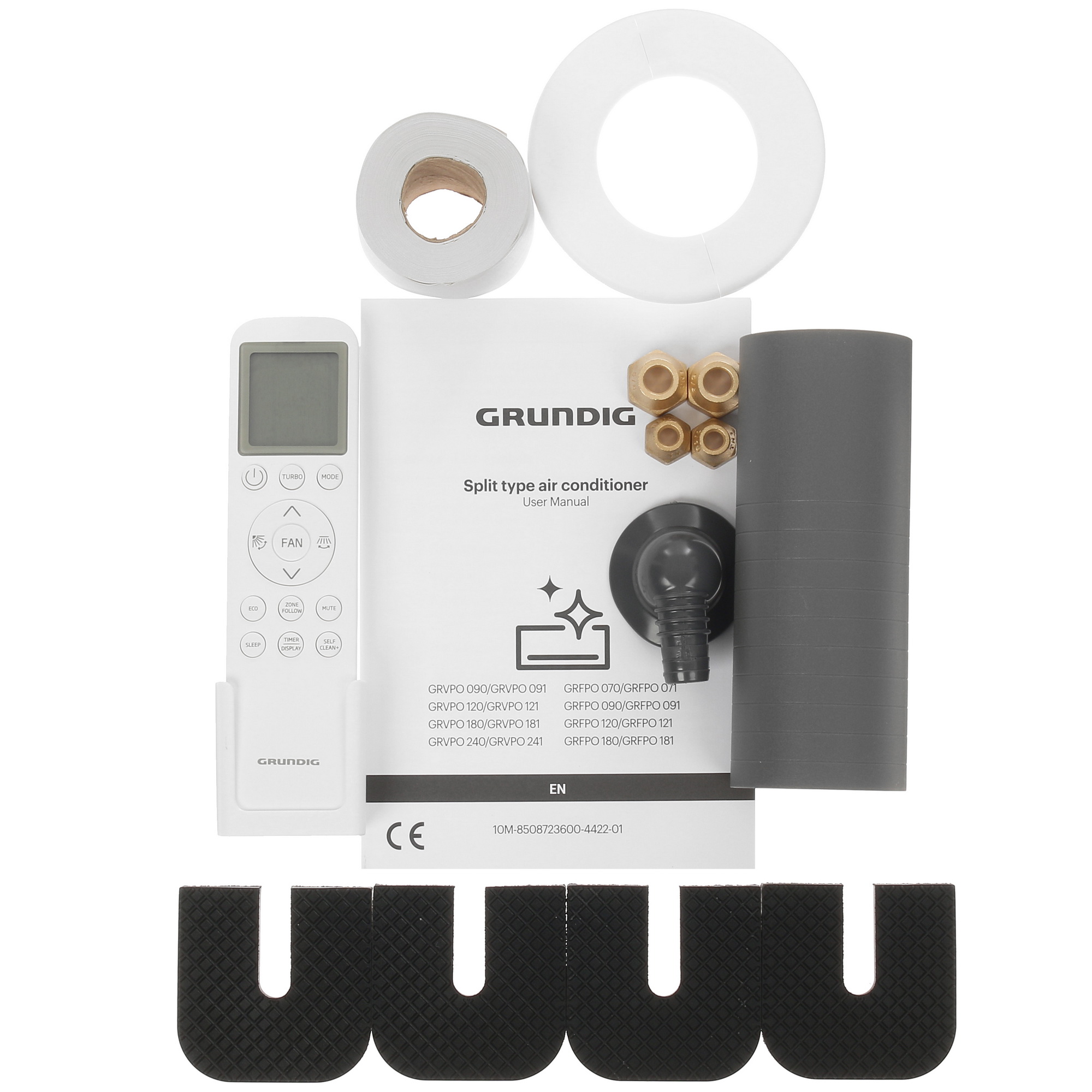 5401450 Кондиционер настенный сплит-система Grundig GRFPO 070/GRFPO 071 белый STDN-0006810 - Вид №11