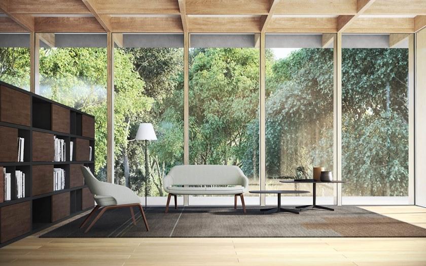 Sinetica Прямоугольный журнальный столик с основанием 4 звезды Multitask sun-id-1408220 - Вид №3