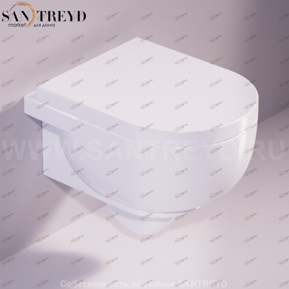 EL18BIANCO Подвесной унитаз настенный Белый Simas E-Line Италия