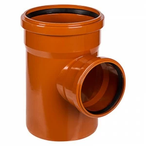 Тройник наружный ПП 160х110х87° рыжий