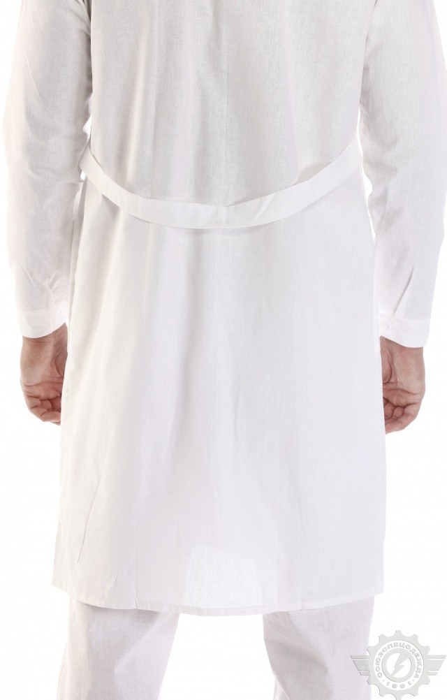 61720 Халат мужской белый  Медицинская одежда  размер 44-46/170-176 Спецодежда  - Вид №7
