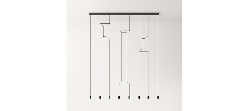040537 Люстра lineal Vibia Wireflow - Вид №6
