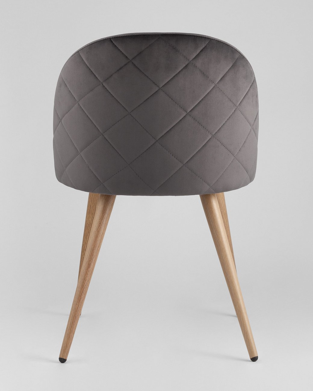 Стул со спинкой с ромбами серый "Лион" STOOL GROUP ДИЗАЙНЕРСКИЕ, ИНТЕРЬЕРНЫЕ 00-3946130 Серый  - Вид №5