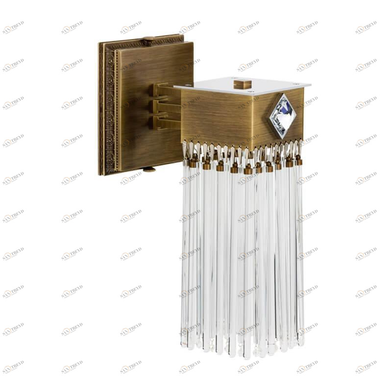 Бра настенное бронзовое Kutek Carino CAR-K-1(P) KUTEK CARINO 00-3888810 Бронза 