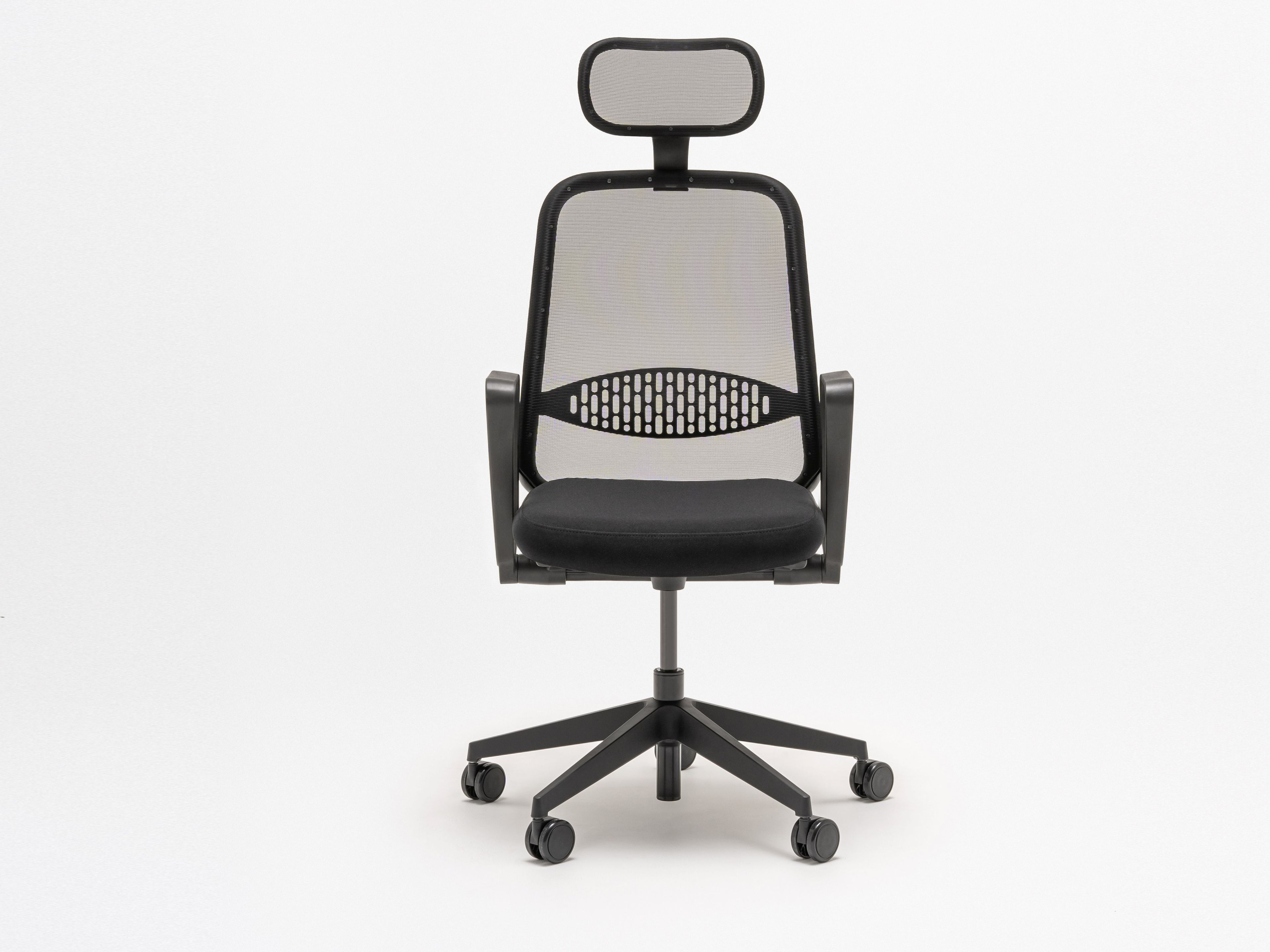 Тканевый поворотный офисный стул с подголовником MDD HI DRIVE ARCH-00116456 - Вид №23