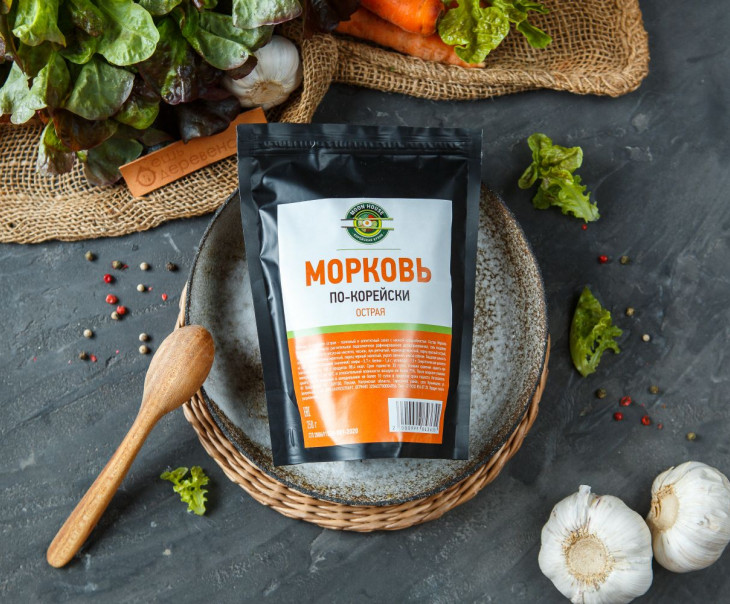5874 Морковь по-корейски острая Вкусляндия  - Вид №1