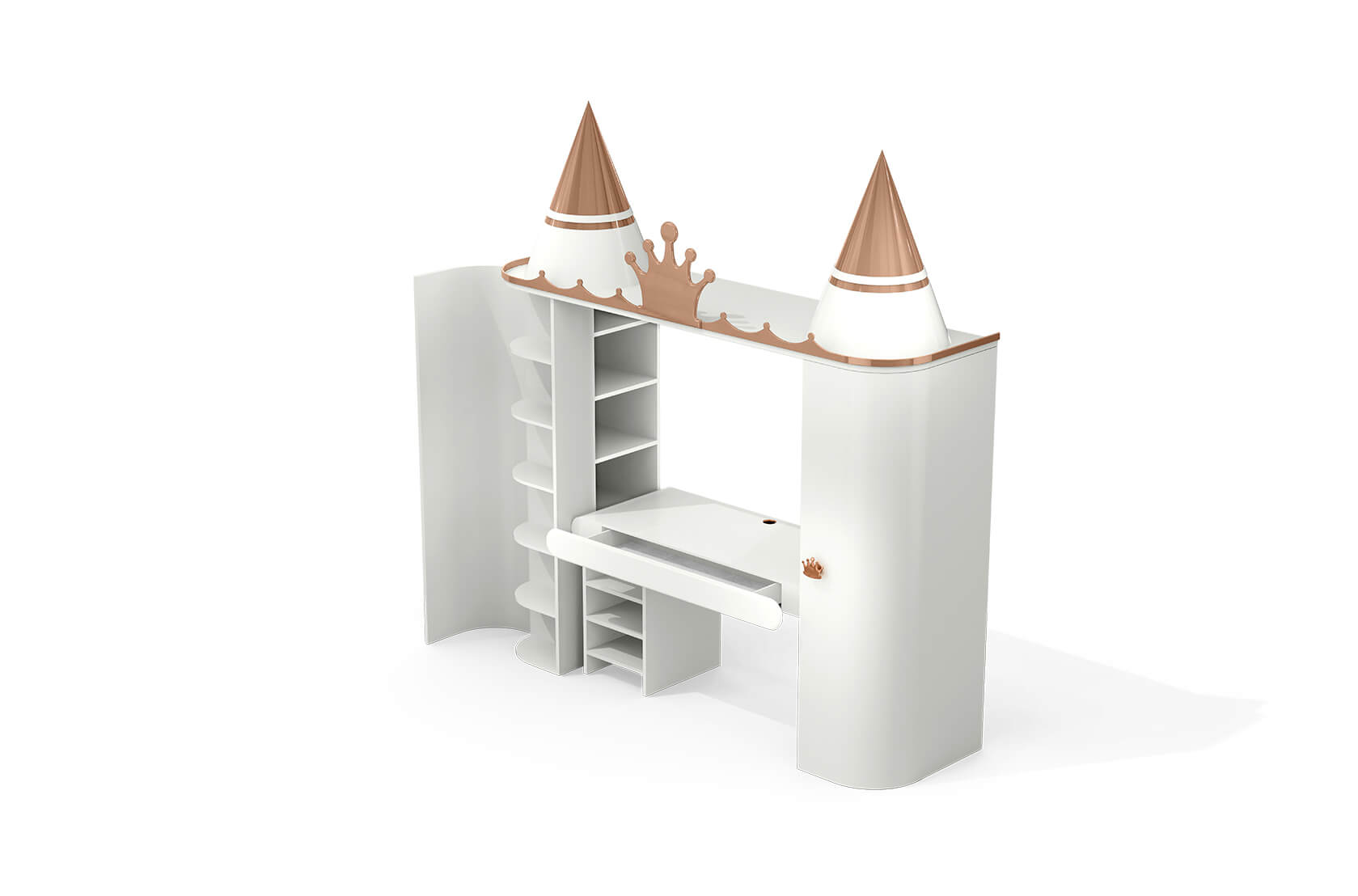 CIST364 Детский туалетный столик Короли и королевы Circu  - Вид №3