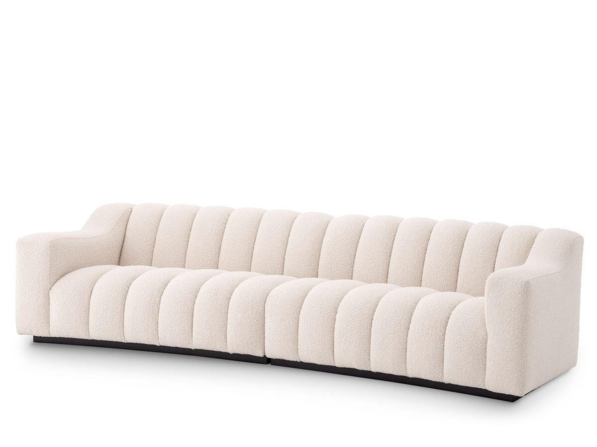 4-местный изогнутый тканевый диван Eichholtz Kelly ARCH-00106583