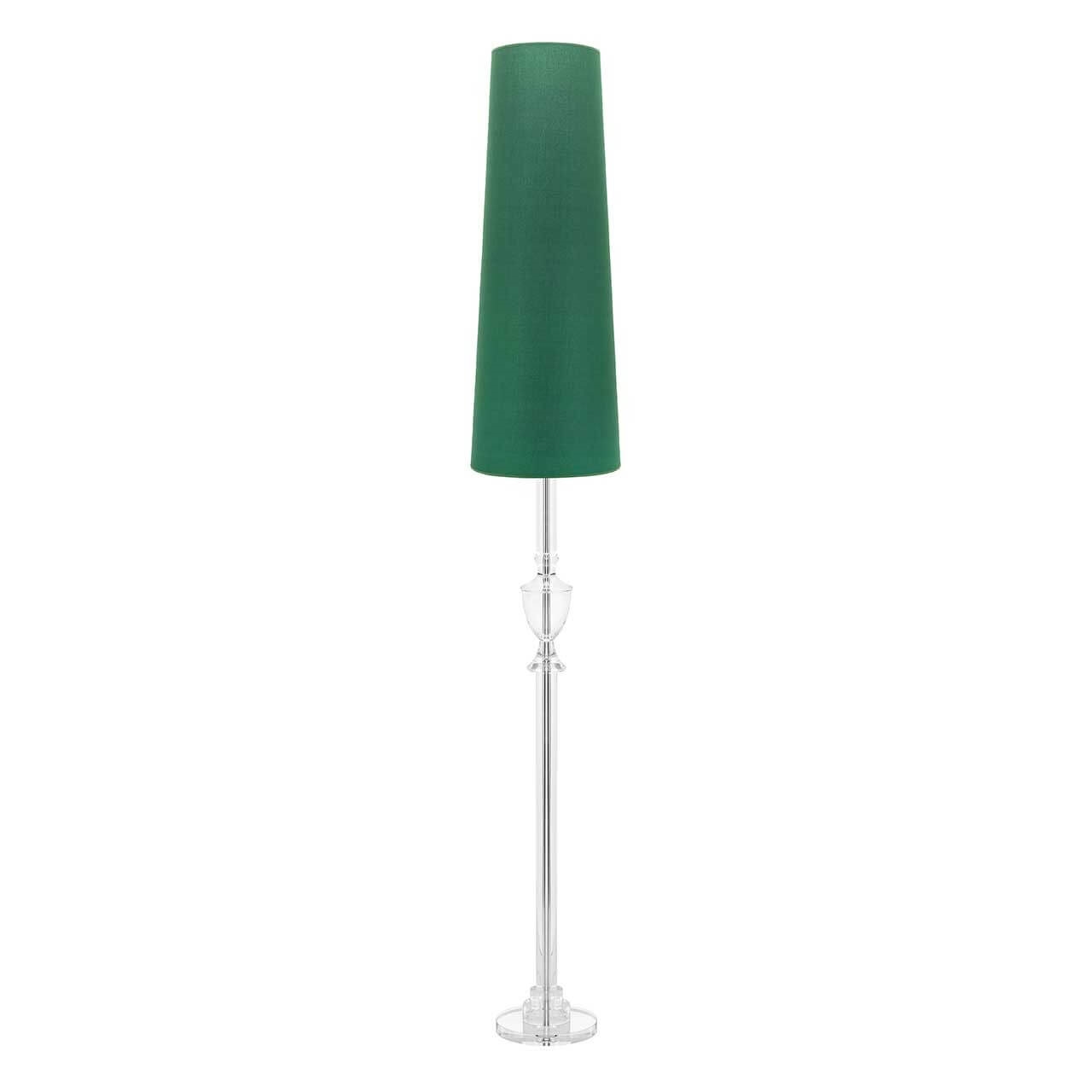 500071-70 ABHIKA НАПОЛЬНАЯ ЛАМПА CRYSTAL DECÒ GREEN 