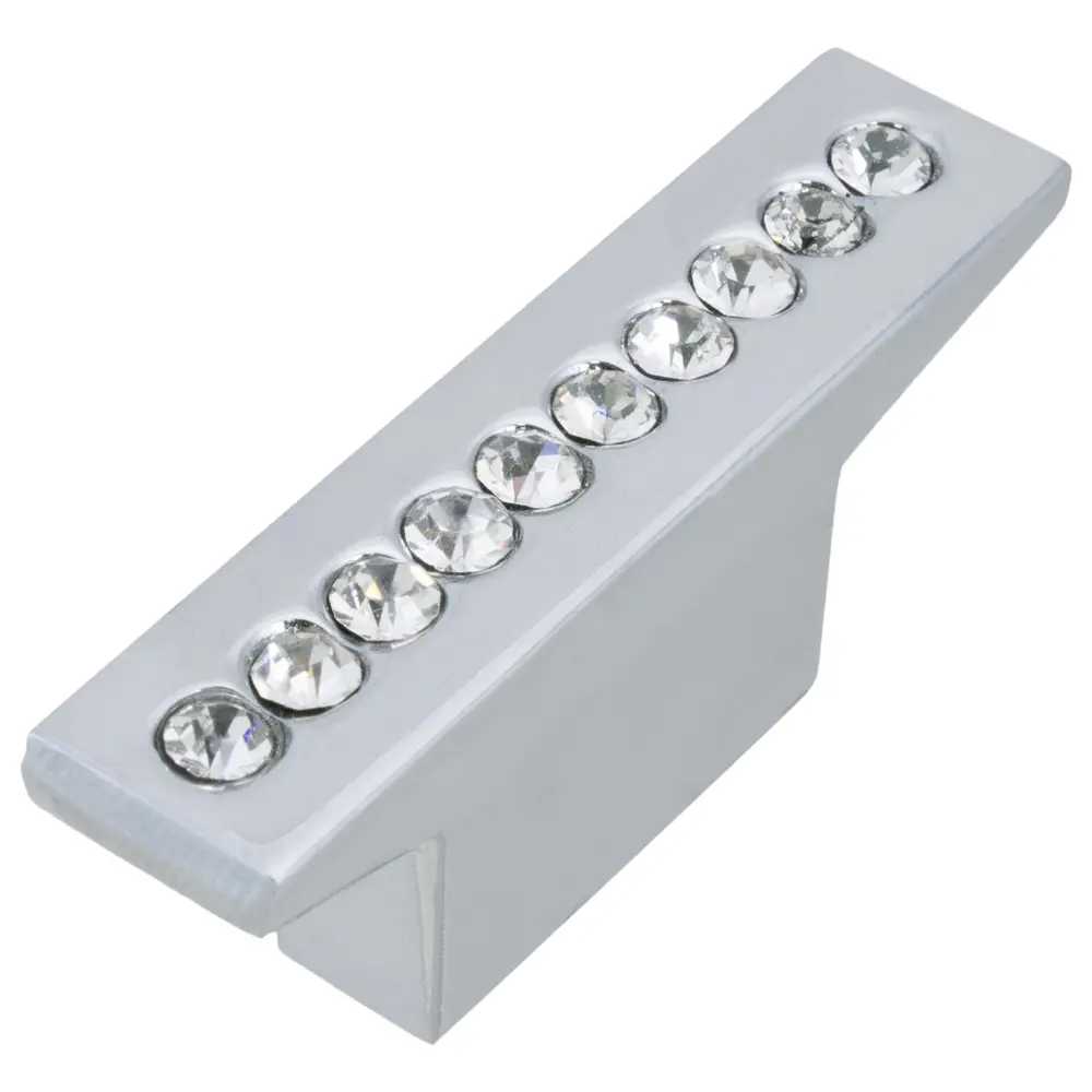 Мебельная ручка-кнопка Jet 404 RZ404U металл цвет хром STLM-2007210