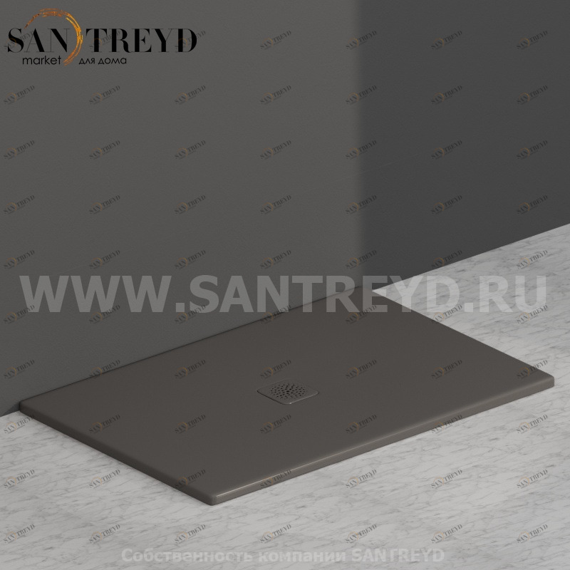 DT120AT Душевой поддон 120x80 керамический Globo Ceramica Globo DOCCIATRE