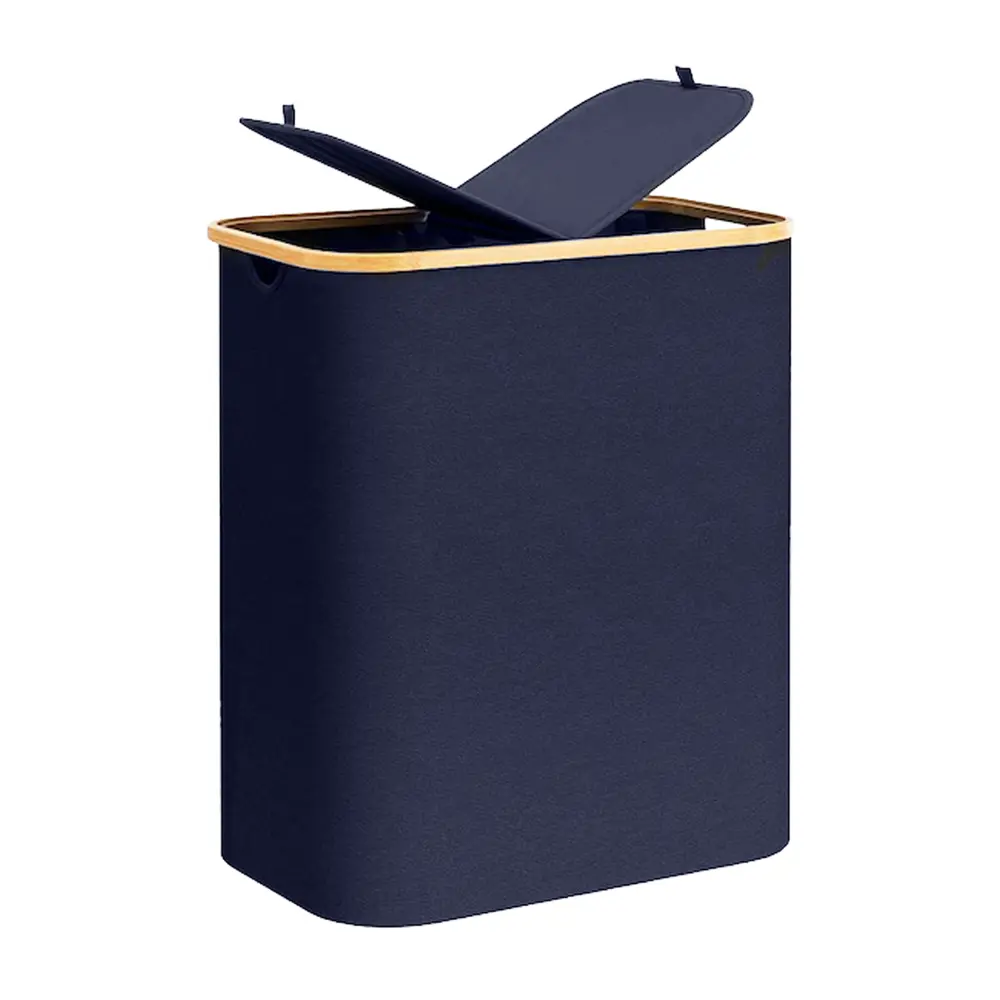 Корзина для белья Сахалин 106 л цвет темно-синий Santreyd STLM-2092391 - Вид №1