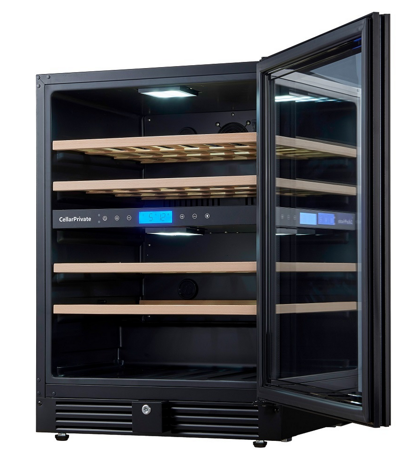 9049328 Винный шкаф Cellar Private CP043-2TBH черный STDN-0003655 - Вид №4