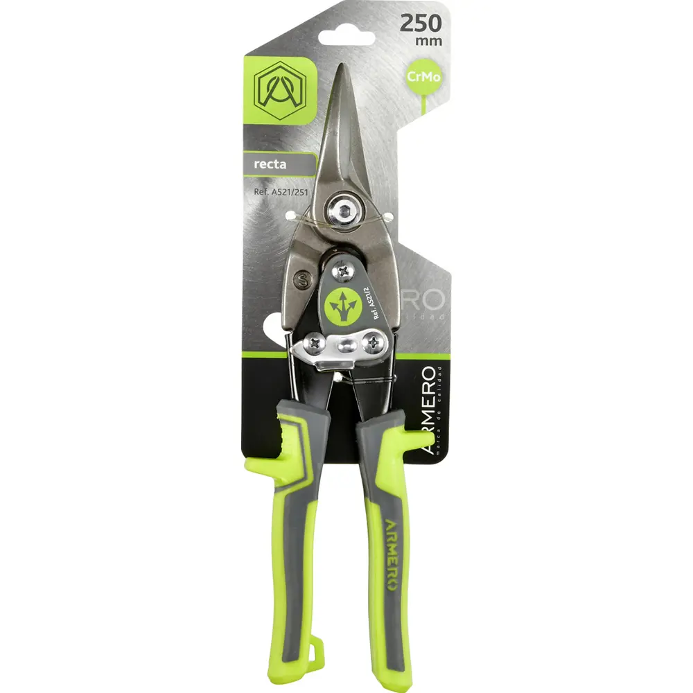 Ножницы по металлу Armero A521/251, прямой рез, 250 мм STLM-2111222 - Вид №1