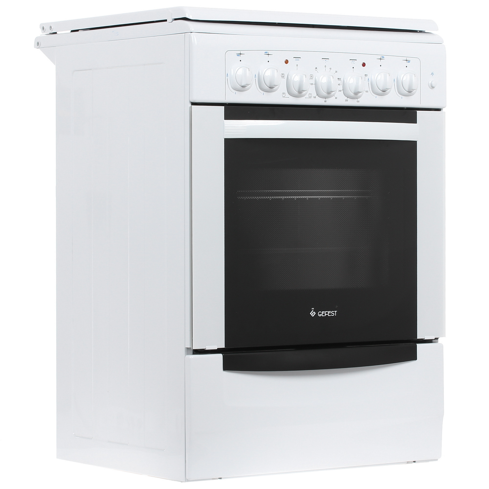 1089374 Комбинированная плита Gefest 6102-02 белый STDN-0104213 - Вид №1
