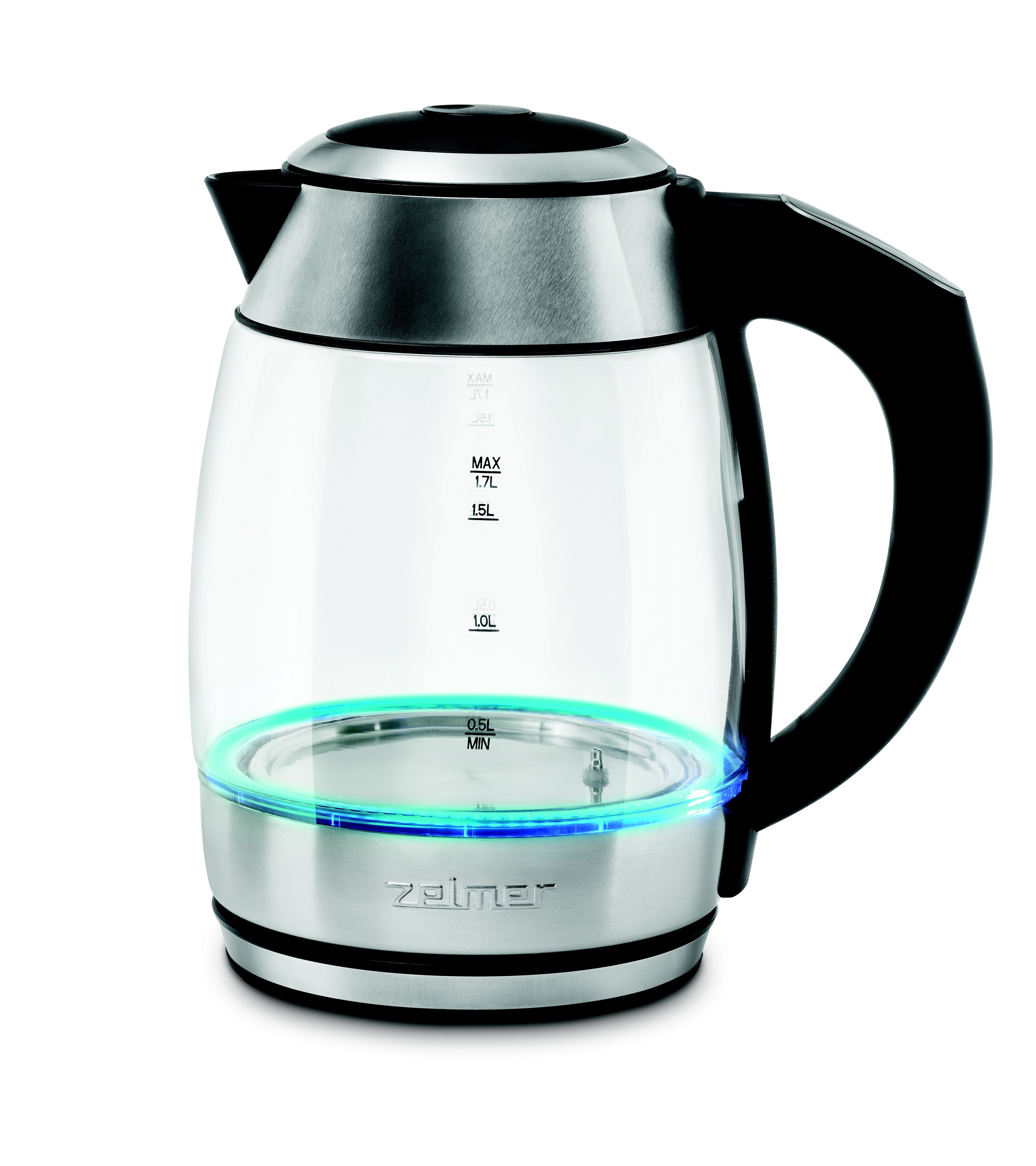 9113700 Электрочайник Zelmer ZCK8030 серебристый STDN-0135995 - Вид №1