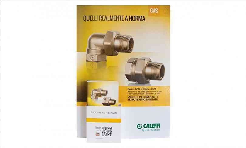 Изогнутый тройник CALEFFI 5881 ARCH-00025656 - Вид №1