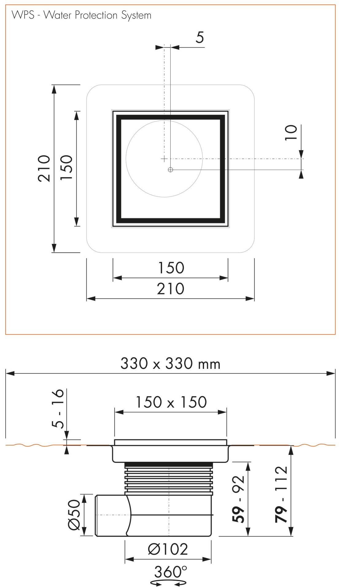 ESS Easy Drain Слив для душа Aqua jewels sun-id-1391458 - Вид №3