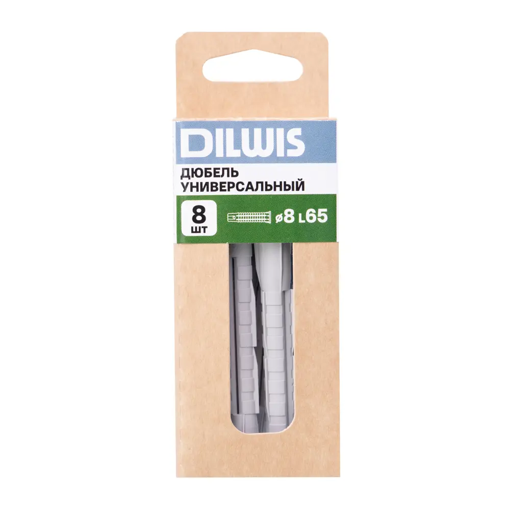 Дюбель универсальный нейлоновый Dilwis 8x65мм 8 шт STLM-2173876 - Вид №5