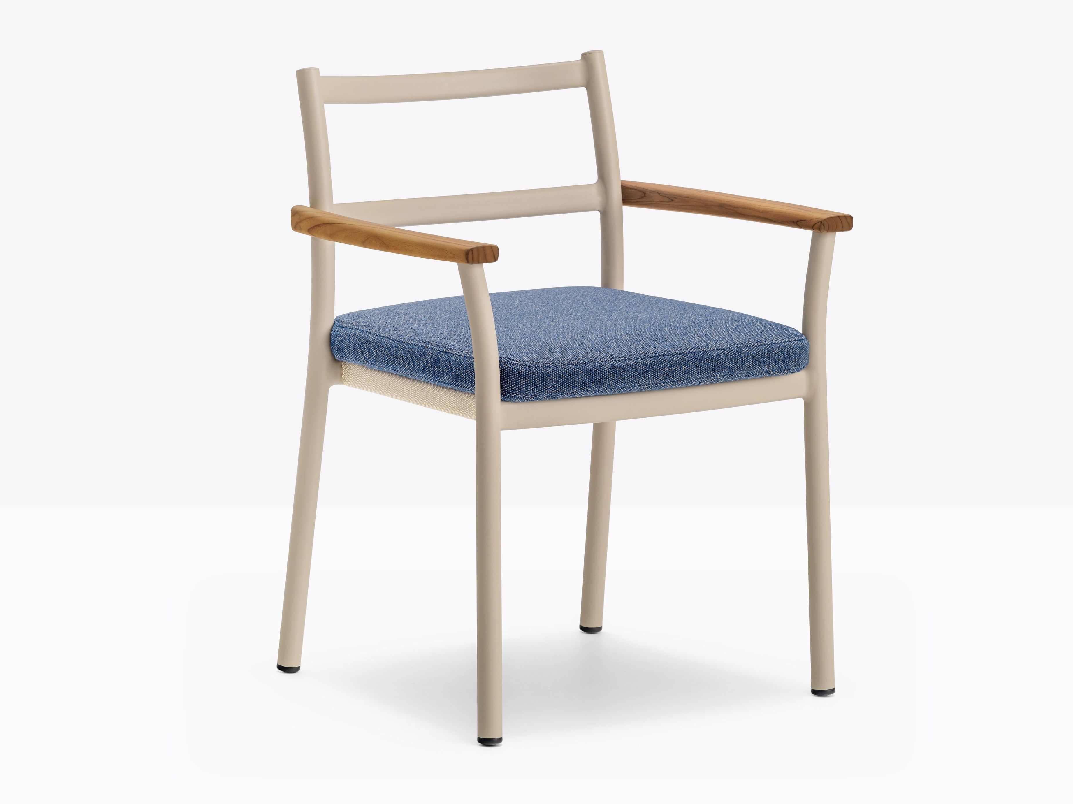 Алюминиевый садовый стул с подлокотниками Pedrali GUINEA ARCH-00036760 - Вид №3